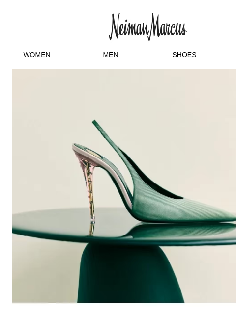neimanmarcus newsletter: The Roundup: Sky-High Stilettos