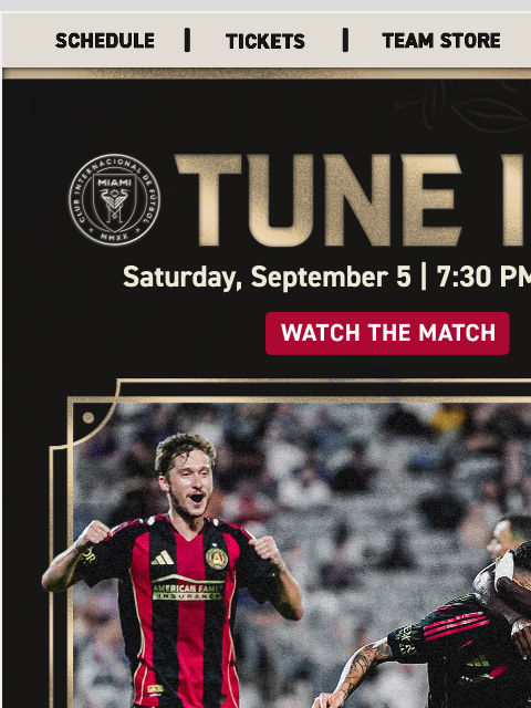 atlutd newsletter: It's Matchday | TONIGHT 7:30 pm