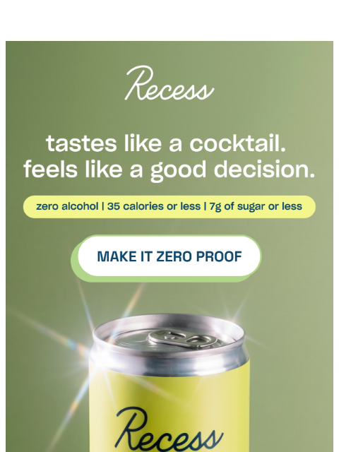 takearecess newsletter: margarita as self-care