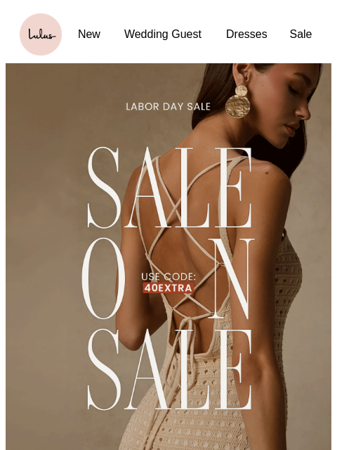 lulus newsletter: This Sale Is HUUUUUGE
