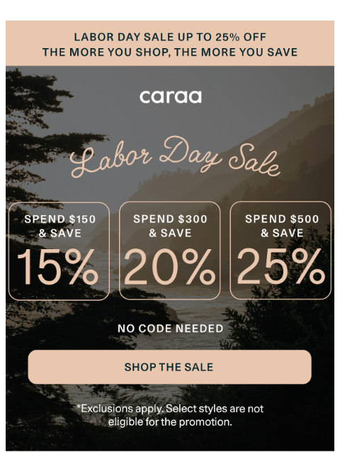 caraa newsletter: The Long Weekend, Extended