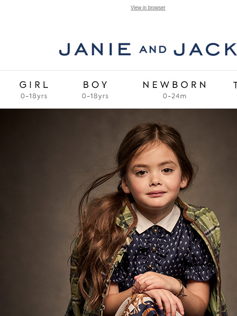 You'll be a fashion frontrunner in these. View in browser Stores Janie and Jack Girl Boy Newborn Tween Janie and Jack Girl Boy Newborn Tween Girl Boy Newborn Girl Newborn Boy Accessories Sale Gift