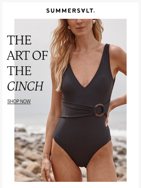 summersalt newsletter: This Way For The Waist Of Your Dreams