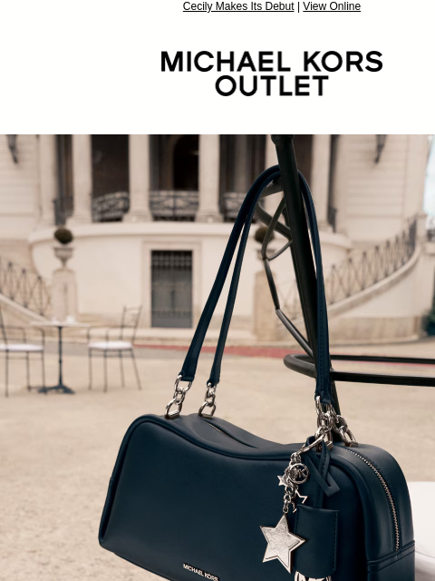 michaelkorsmail newsletter: Our Newest Handbag Is Ahead Of The Curve