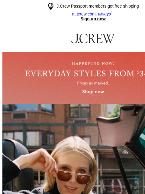 jcrew newsletter: The Rollneck refresh