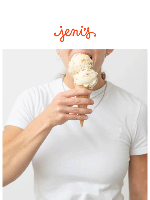 jenis newsletter: Try a scoop of fall this weekend!