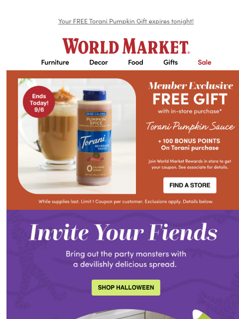 emailworldmarket newsletter: 🎃 🧟‍♀️ Get your spooky on 🪄🐈‍⬛