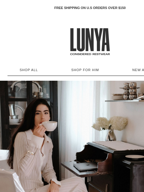 lunya newsletter: WORKDAY RITUALS