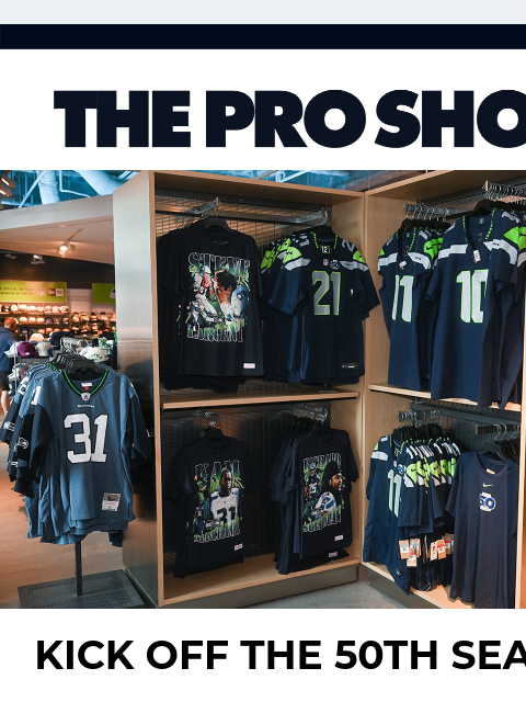 seahawksemail newsletter: Seahawks Football Is Back: Pro Shop News & Offers