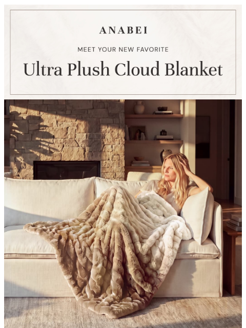 anabei newsletter: ✨New ✨Ultra Plush Cloud Blankets