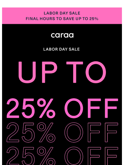 caraa newsletter: The Clock Is Ticking