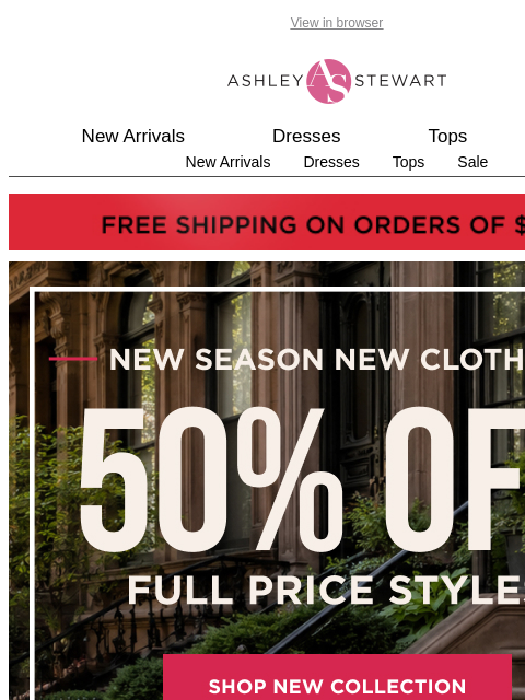 ashleystewart newsletter: Bottoms up! New pants, skirts and more for fall 🍂