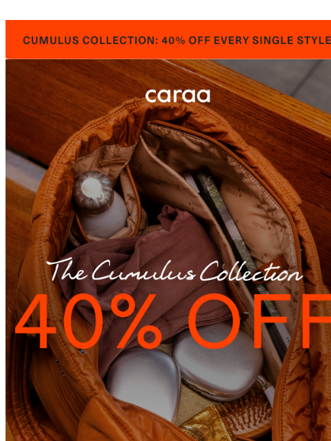caraa newsletter: Small vs Medium Cumulus (both 40% off)
