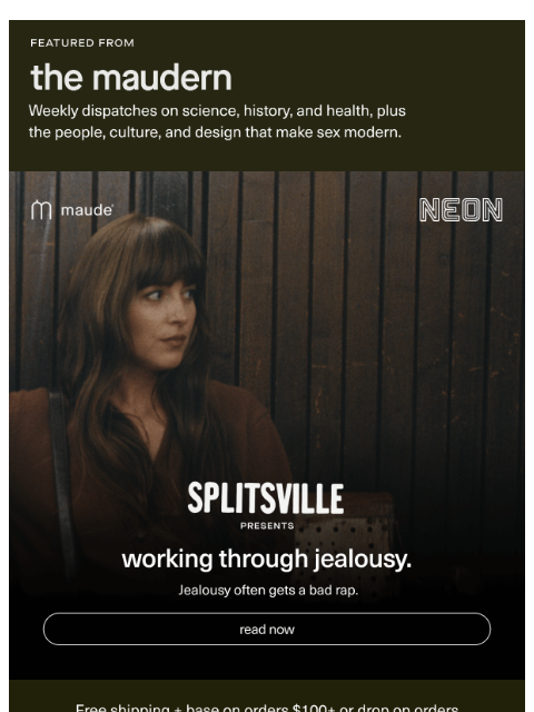 getmaude newsletter: the maudern.