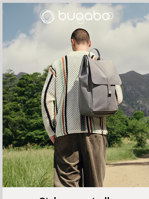 bugaboo newsletter: Organization on the go