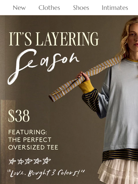freepeople newsletter: The Best-Sellers Edit