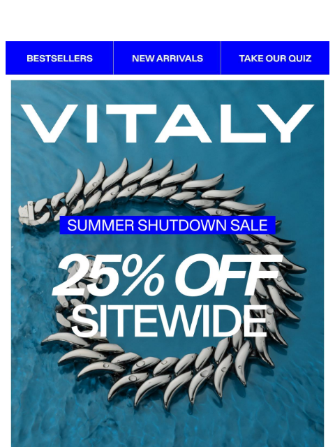 vitalydesign newsletter: Hours Left: 25% Off Ends Soon