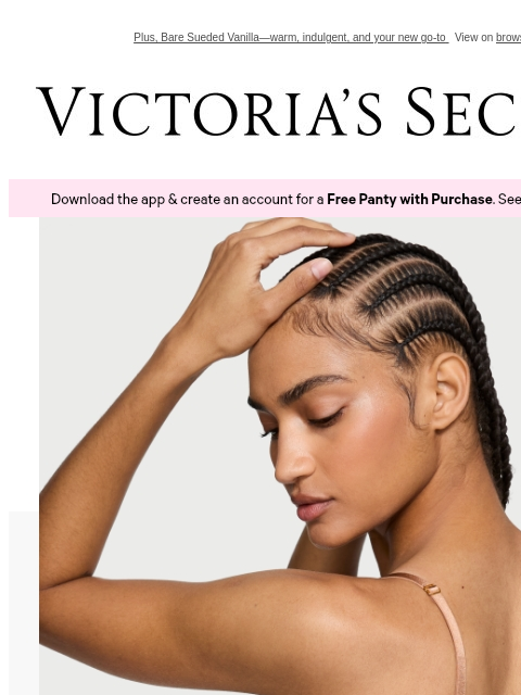 victoriassecret newsletter: Love Cloud—The Bras You Know & Love