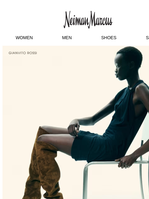 neimanmarcus newsletter: The Roundup: Power Boots