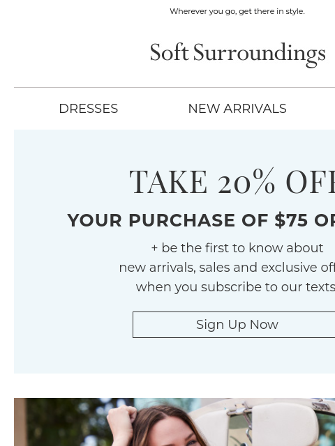 softsurroundings newsletter: New Pieces for Every Fall Outing.