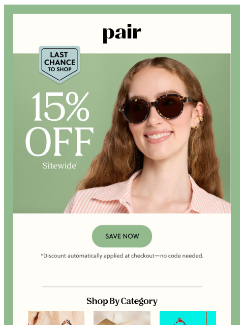 paireyewear newsletter: GOOOODNIGHT SALE‼️