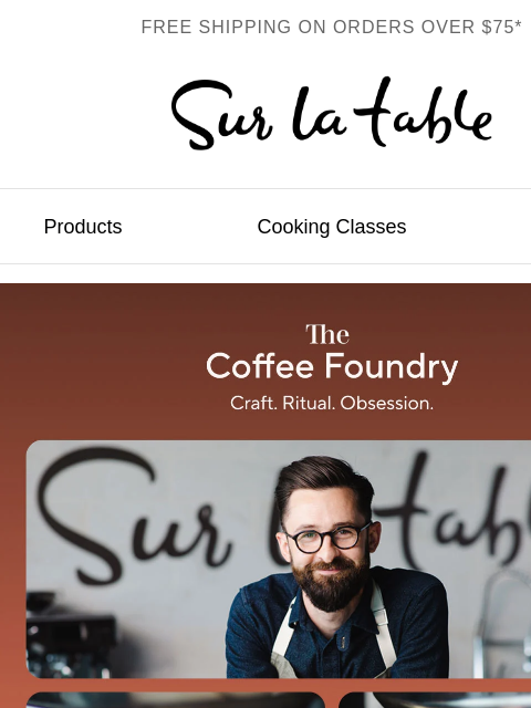 surlatable newsletter: Brew like a barista: Up to $300 off.