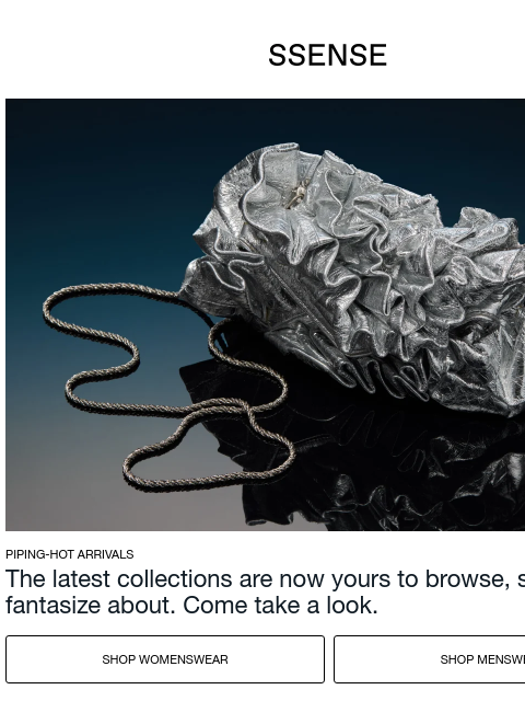 ssense newsletter: Get a Kick Out of FW26