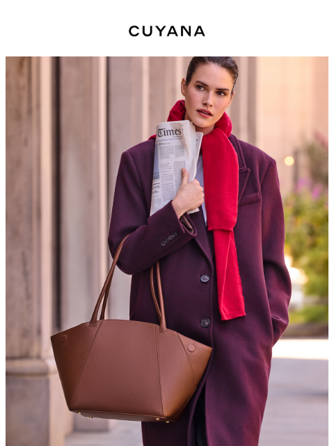 cuyana newsletter: The Commuting Totes