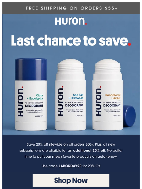 usehuron newsletter: Sale Ends at Midnight