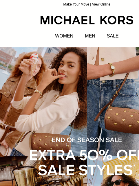 michaelkorsmail newsletter: Extra 50% Off Is On Its Way Out