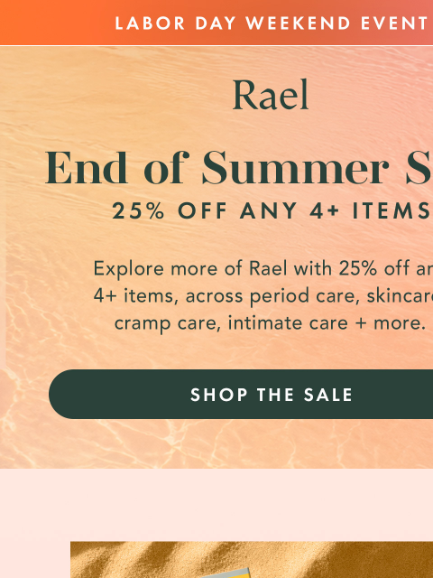 getrael newsletter: What’s in Your End-of-Summer Haul? ☀️