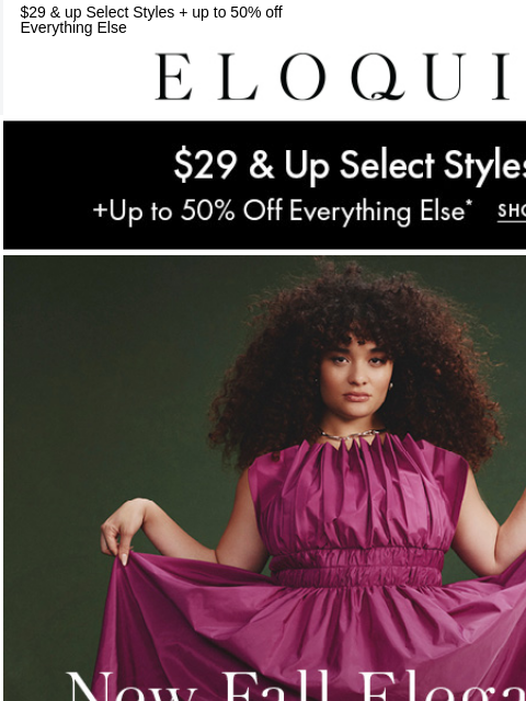 $29 & up Select Styles + up to 50% off Everything Else Logo $29 & Up Select Styles Shop Dresses Shop New Arrivals Shop Occasion Dresses Shop Daily Deal RECOMMENDED FOR YOU Off The Shoulder Maxi