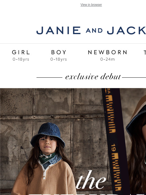 Fall essentials to wear all season long. View in browser Stores Janie and Jack Girl Boy Newborn Tween Janie and Jack Girl Boy Newborn Tween Girl Boy Newborn Girl Newborn Boy Accessories Sale Gift