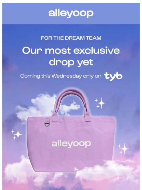 meetalleyoop newsletter: Coming soon on TYB 👀 🤫