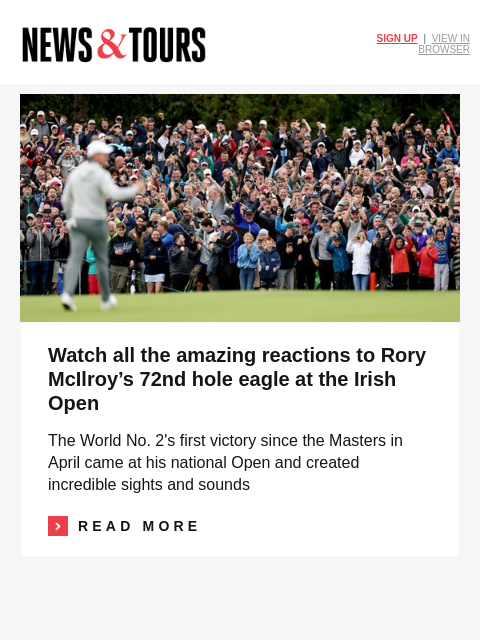 golfdigest newsletter: Team USA routs GB&I to retain the Walker Cup