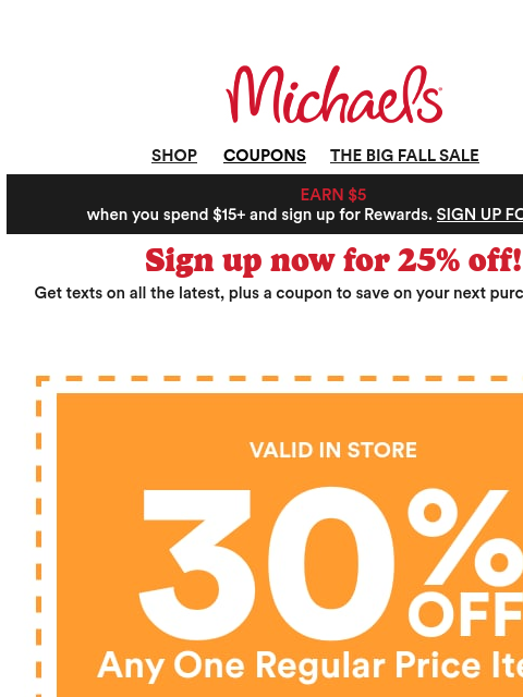 michaels newsletter: 🌼 💀 Get 40% off the Día de los Muertos Collectio...
