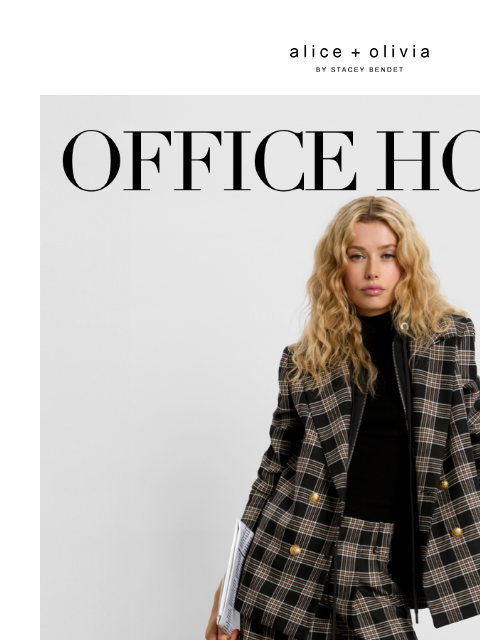 aliceandolivia newsletter: Your 9-to-5 Wardrobe