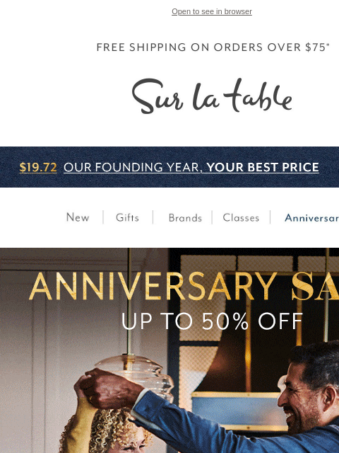 surlatable newsletter: 💛 Find Your Favorites—By Brand