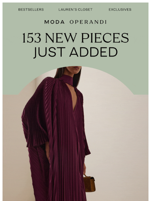 modaoperandi newsletter: WHAT'S NEW: Shop the week's latest pieces now