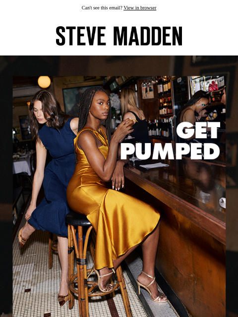stevemadden newsletter: Pumped For Fall