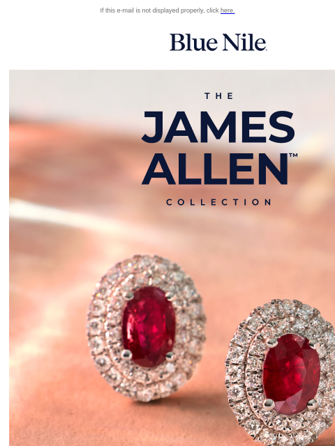 bluenile newsletter: Luxe Looks: Up to 50% Off* Select Fine Jewelry fro...