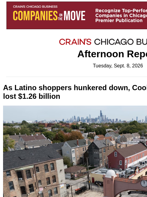 crainalerts newsletter: Immigration crackdown cost businesses