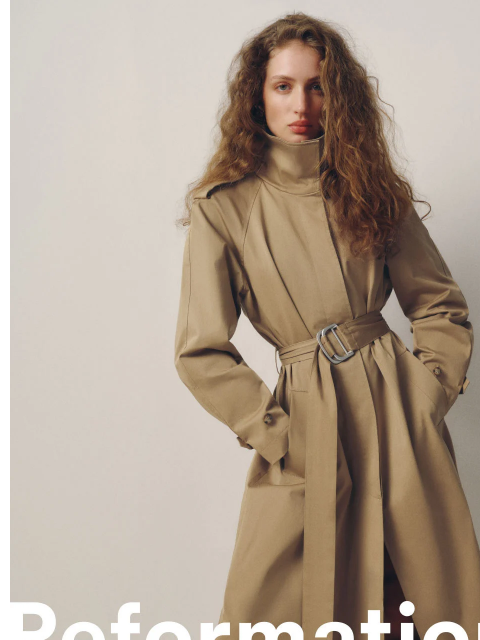 thereformation newsletter: FALL OUTFITTING