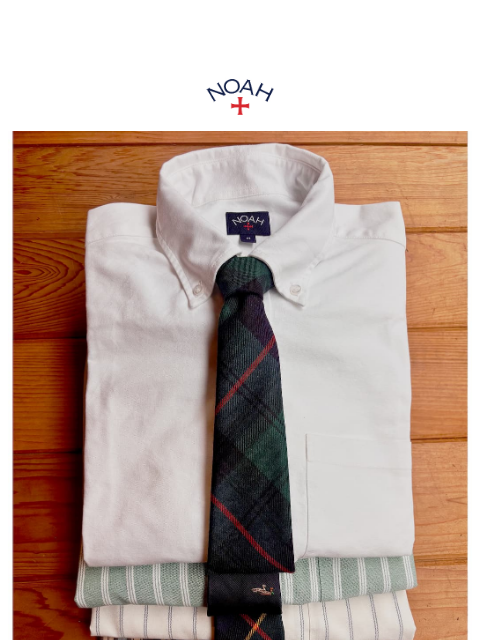 noahny newsletter: Autumn / Winter '26 Shirting