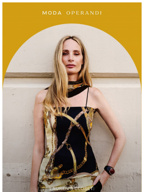 modaoperandi newsletter: What I’m wearing to NYFW