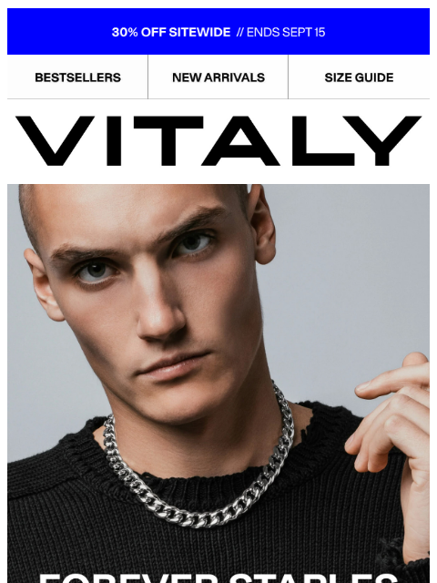 vitalydesign newsletter: Forever Staples