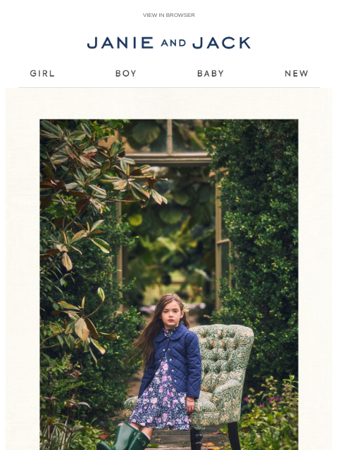 janieandjack newsletter: New collection: Lavender Loves