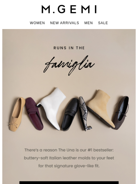 mgemi newsletter: A Famiglia That’s “Like Wearing Slippers”