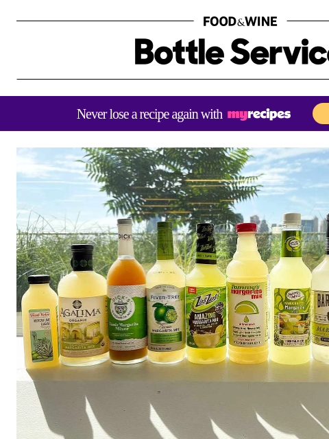 foodandwine newsletter: The No. 1 Margarita Mix Surprised Even Ex-Bartende...