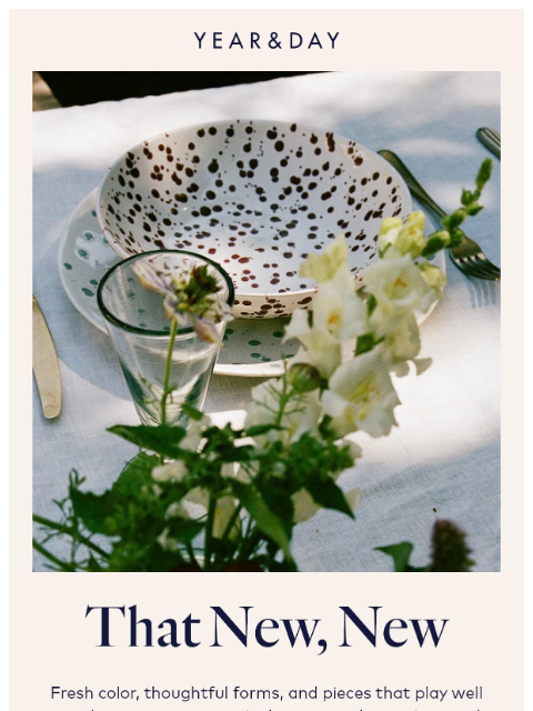 yearandday newsletter: New, new, new